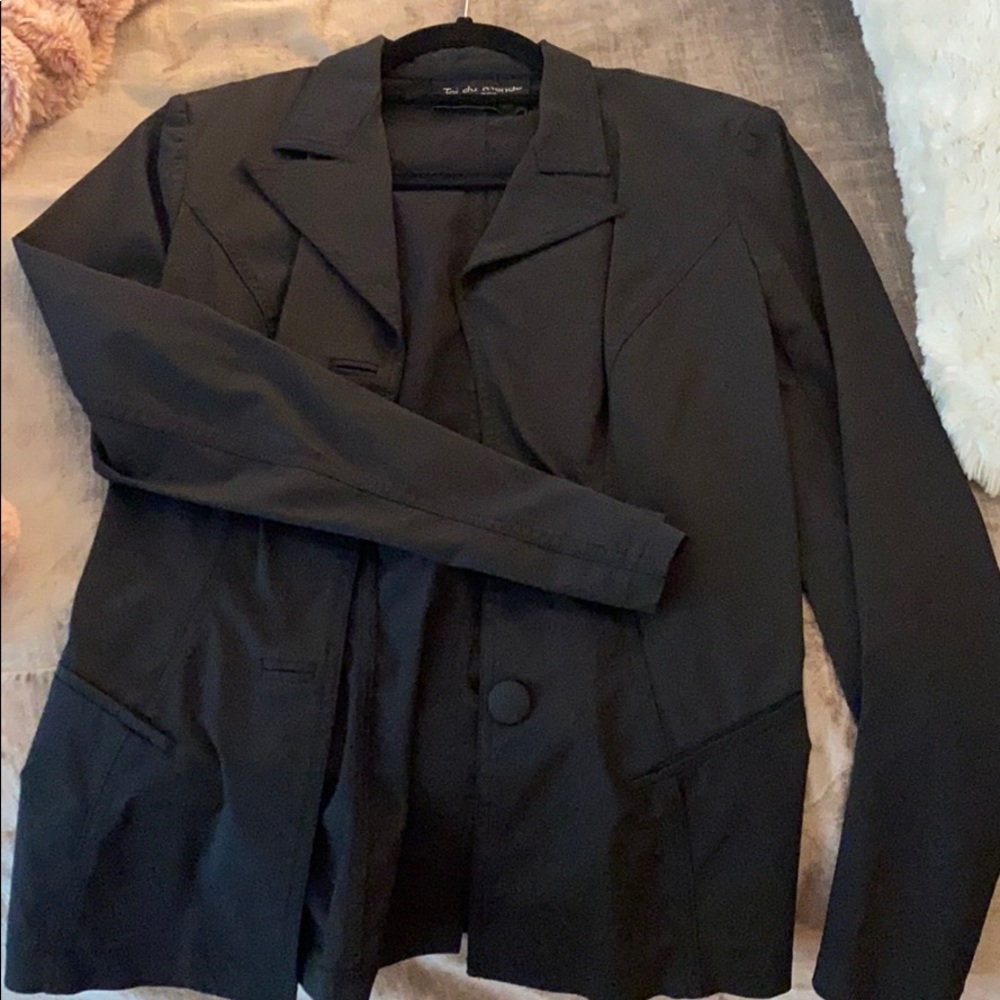 TOI DU MONDE black jacket blazer
